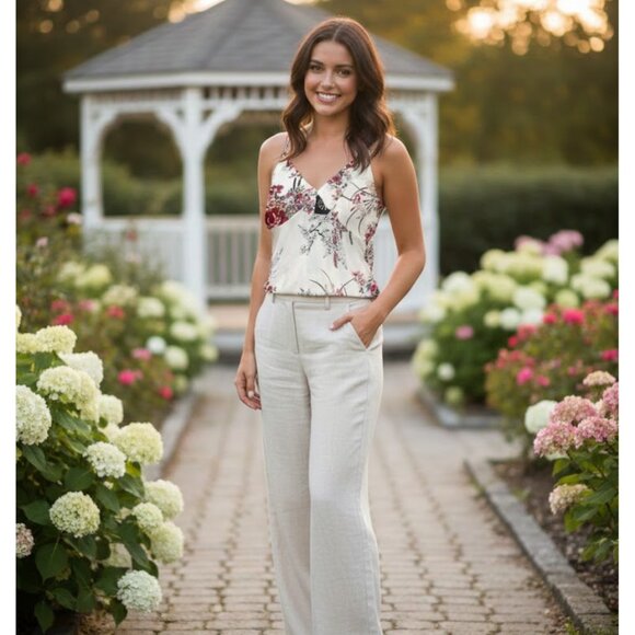 Tops - Women's Floral Shirt Size S